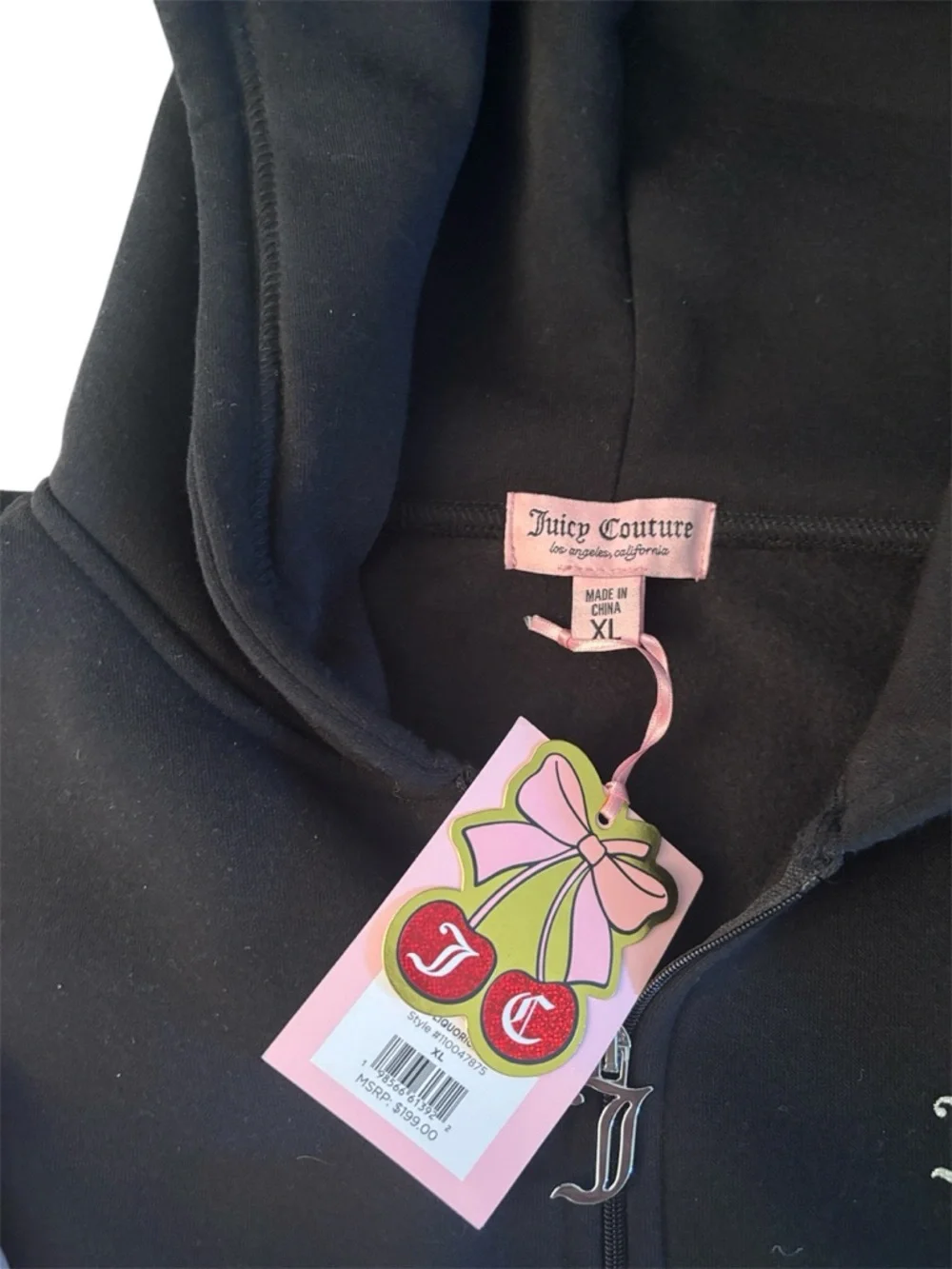 Juicy Couture Glitter Logo Sweat Set New X-Large